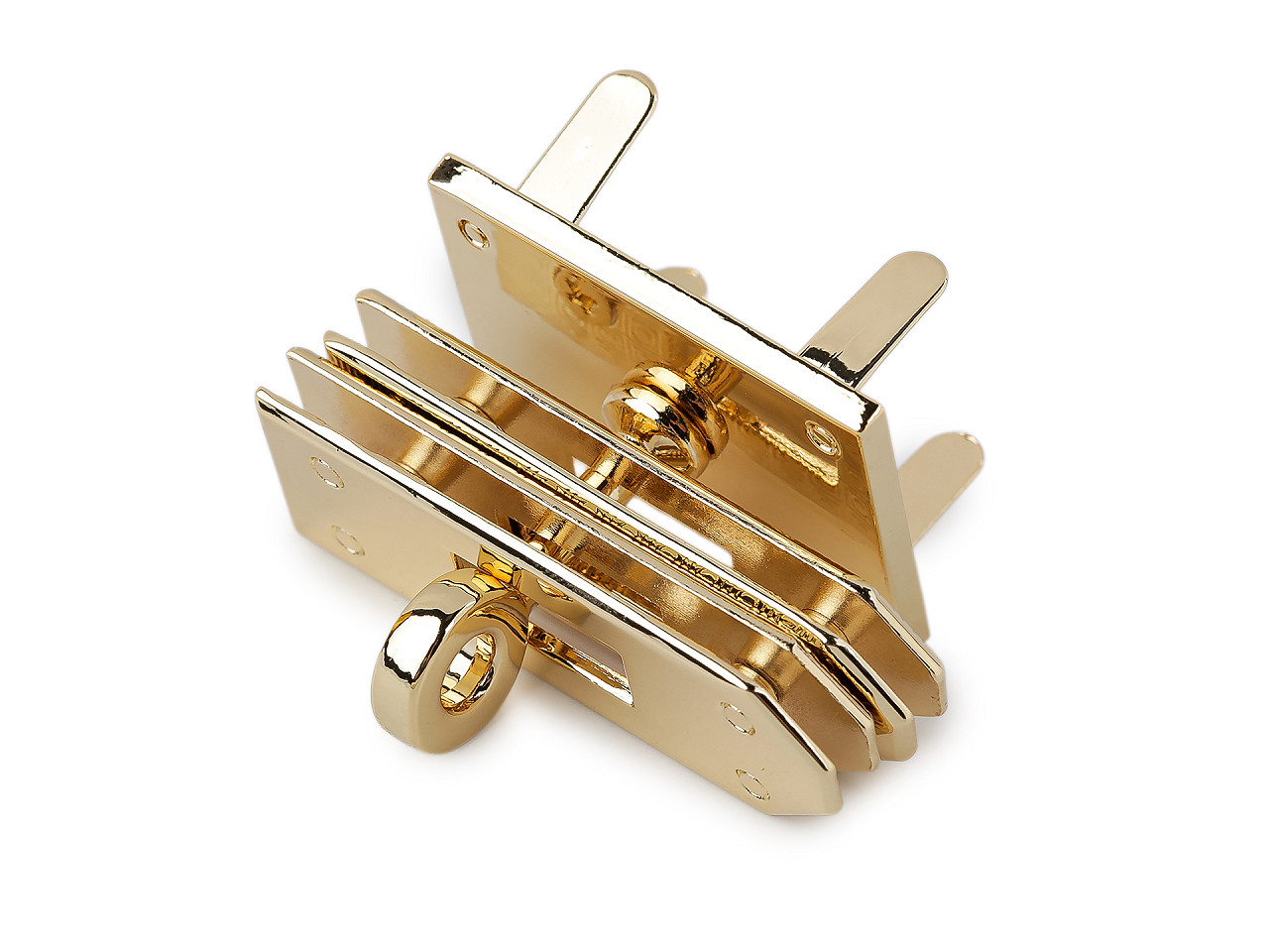 Sada zapínání na tašku, střední, 1 nikl