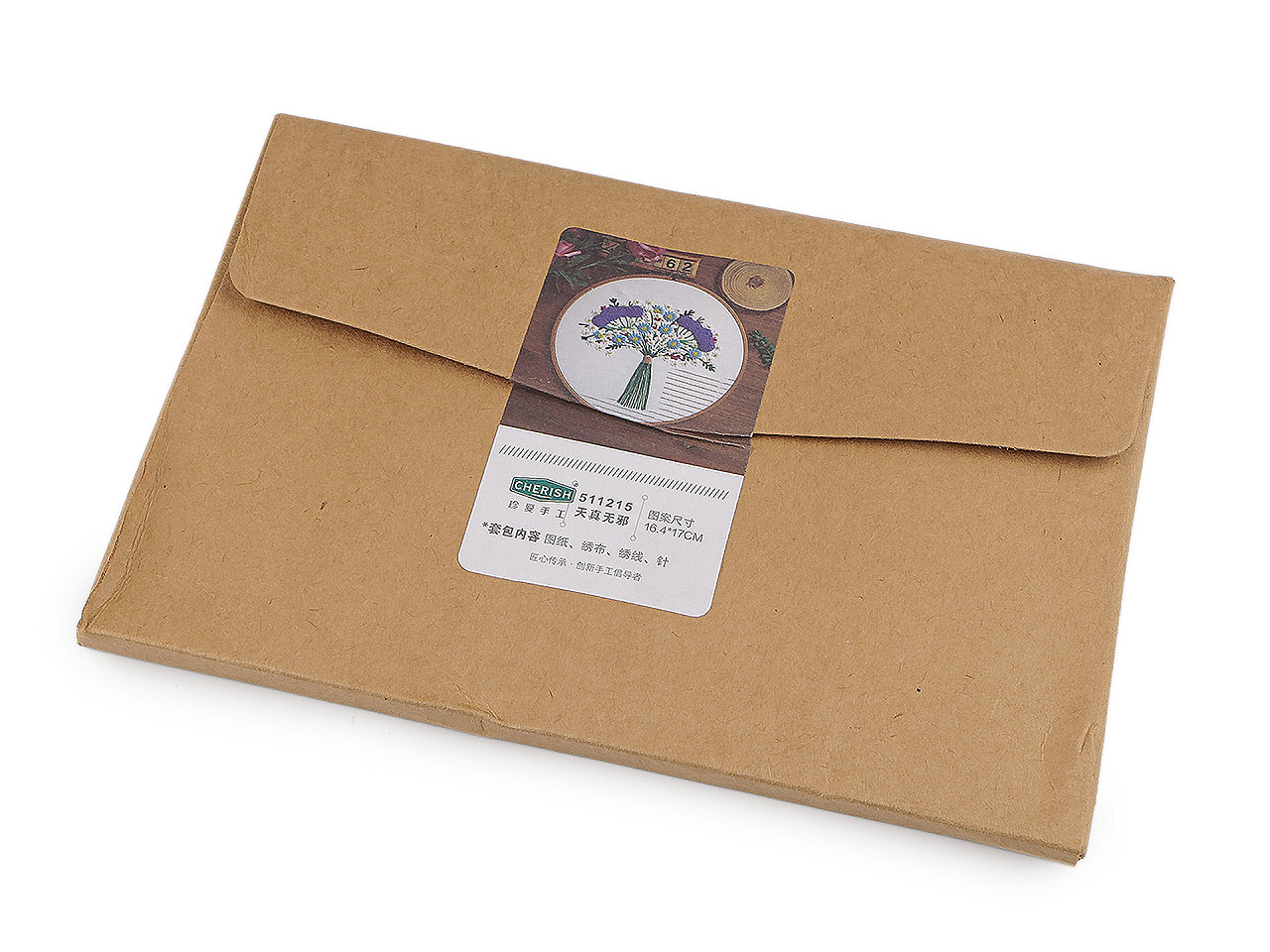 Darčeková sada na vyšívanie s predtlačeným motívom