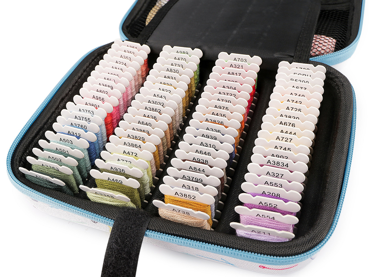 Súprava vyšívania v kufríku / mouline a pomôcky AIRO