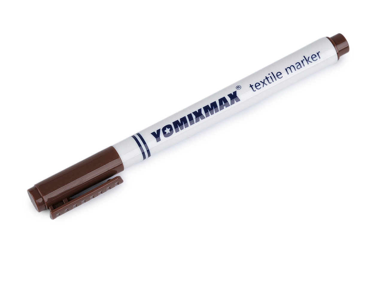 Fixy na textil, malé, 5 červená