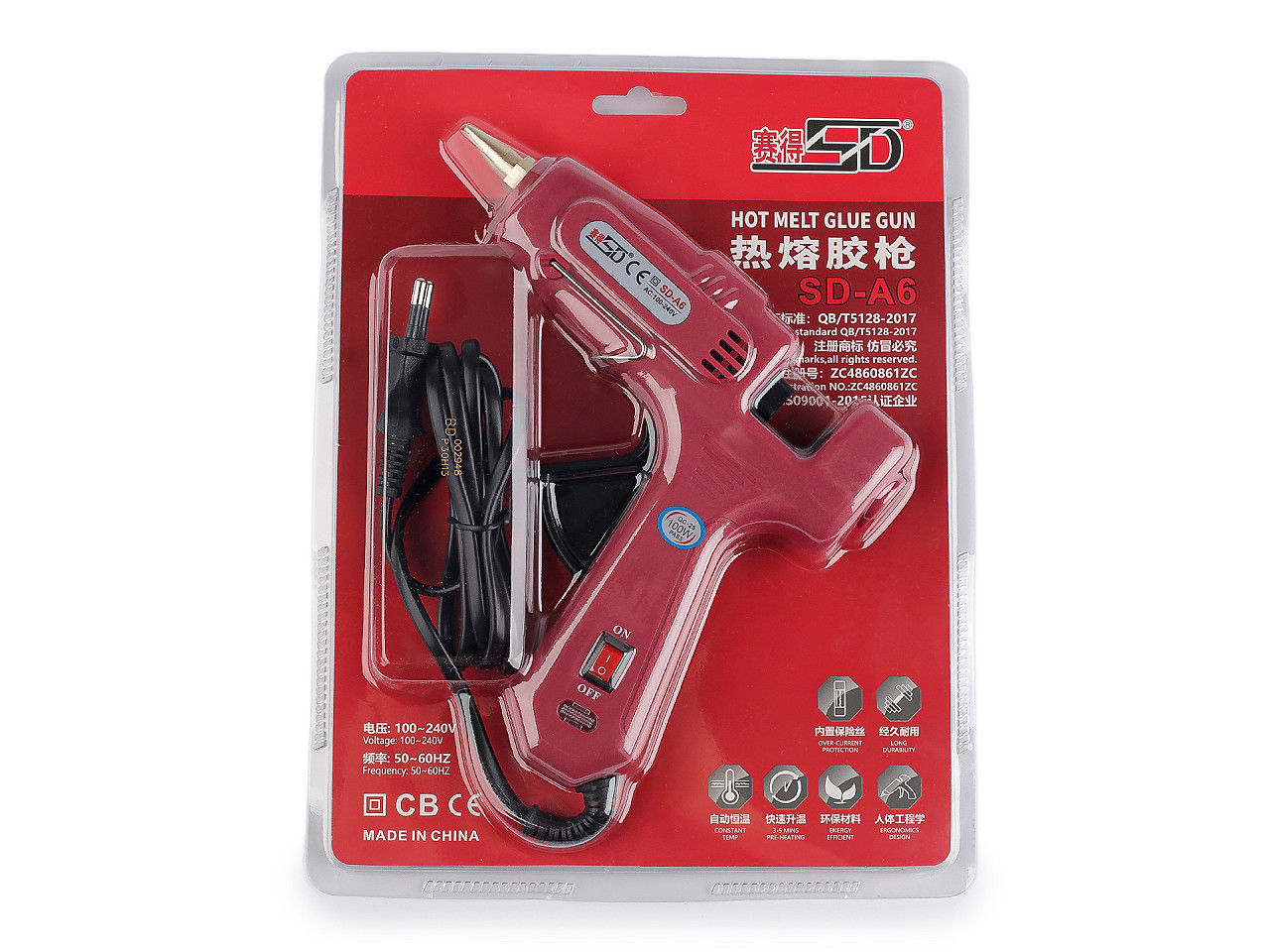 Tavná pištoľ na lepidlo Ø11 mm