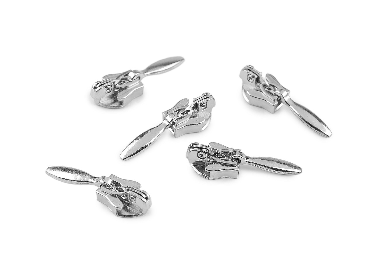 Jazdec ku špirálovým skrytým zipsom No 3