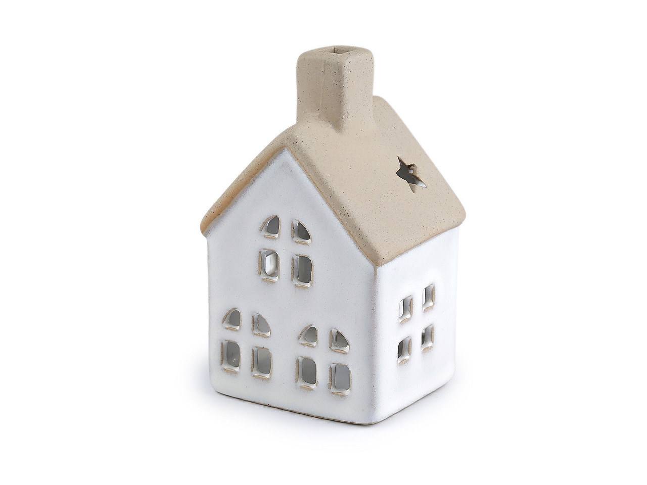 Keramická chalúpka / domček na sviečku
