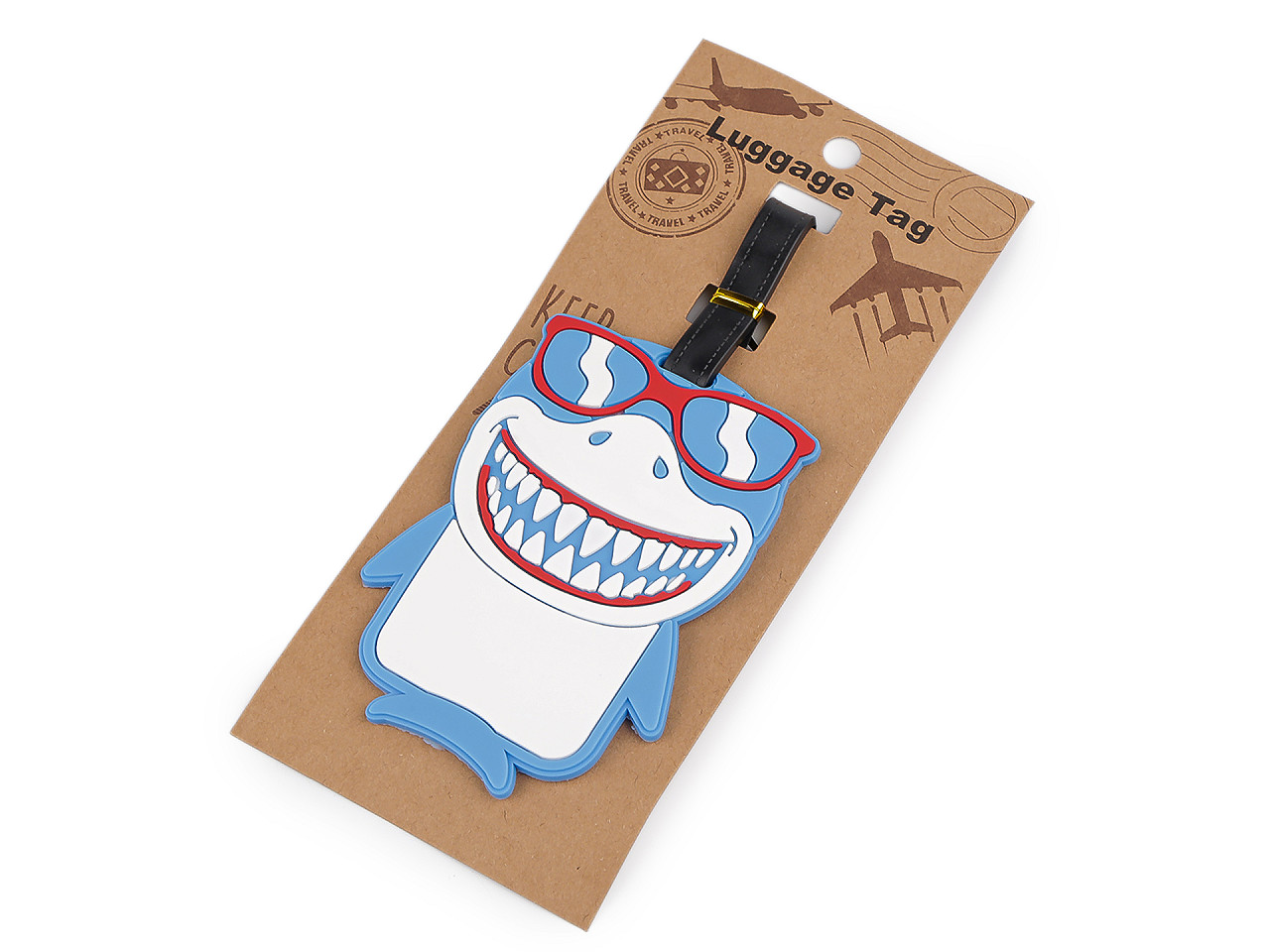 Menovka / visačka na kufor zvieratká