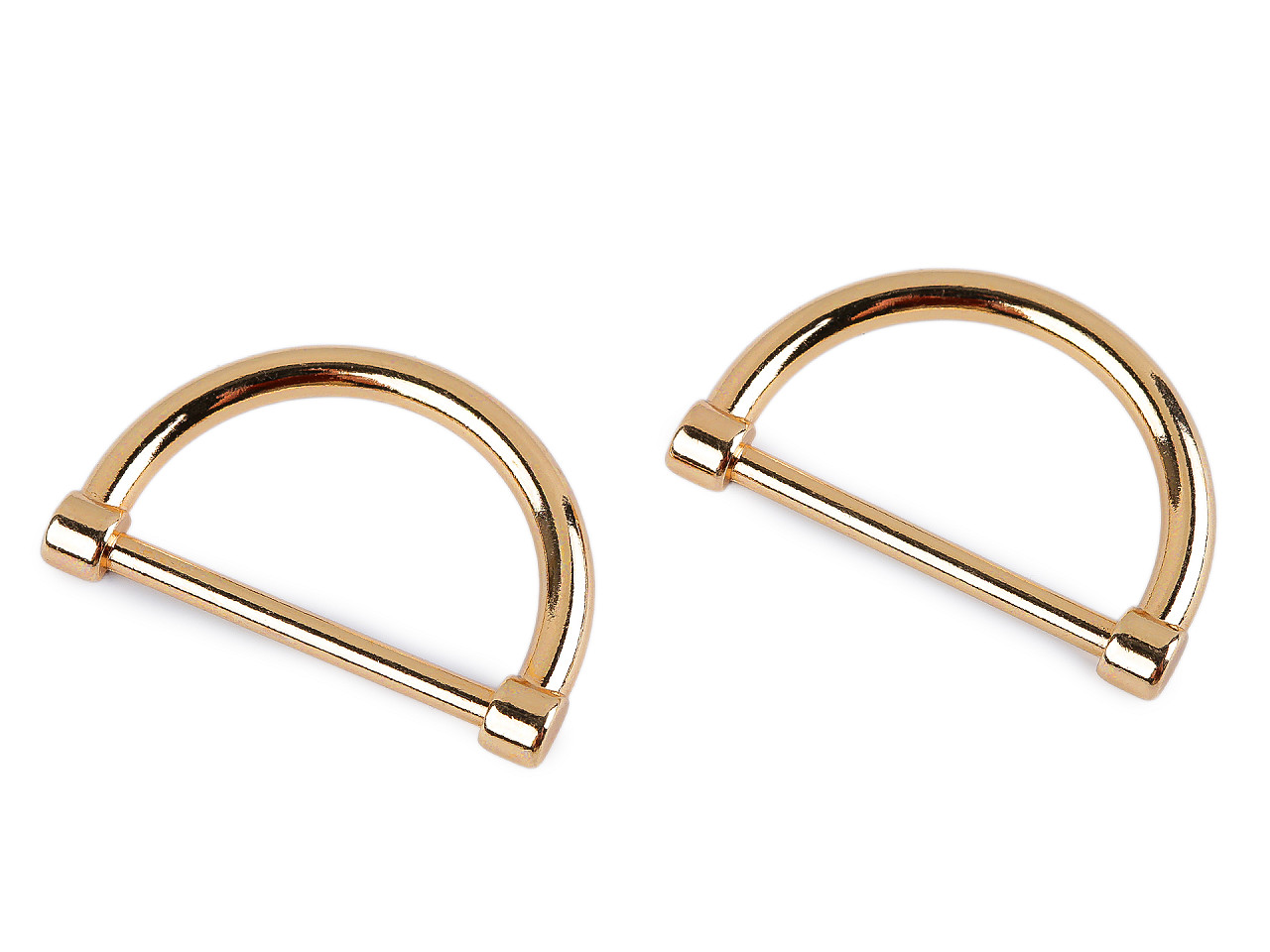 Polokrúžok na textil a doplnky šírka 30 mm plochý