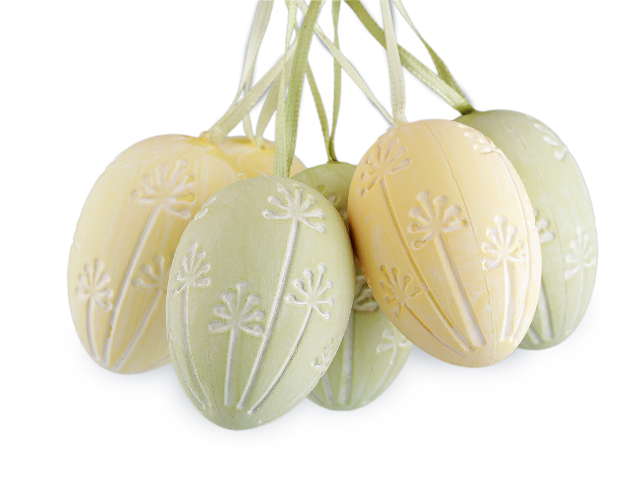 Velikonoční vajíčka k zavěšení, střední, mix