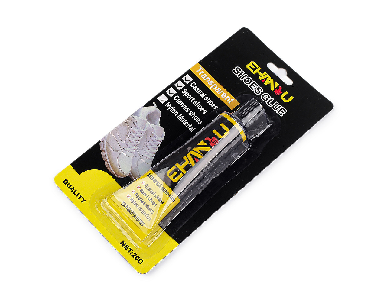 Lepidlo na topánky a tenisky transparent 20 g