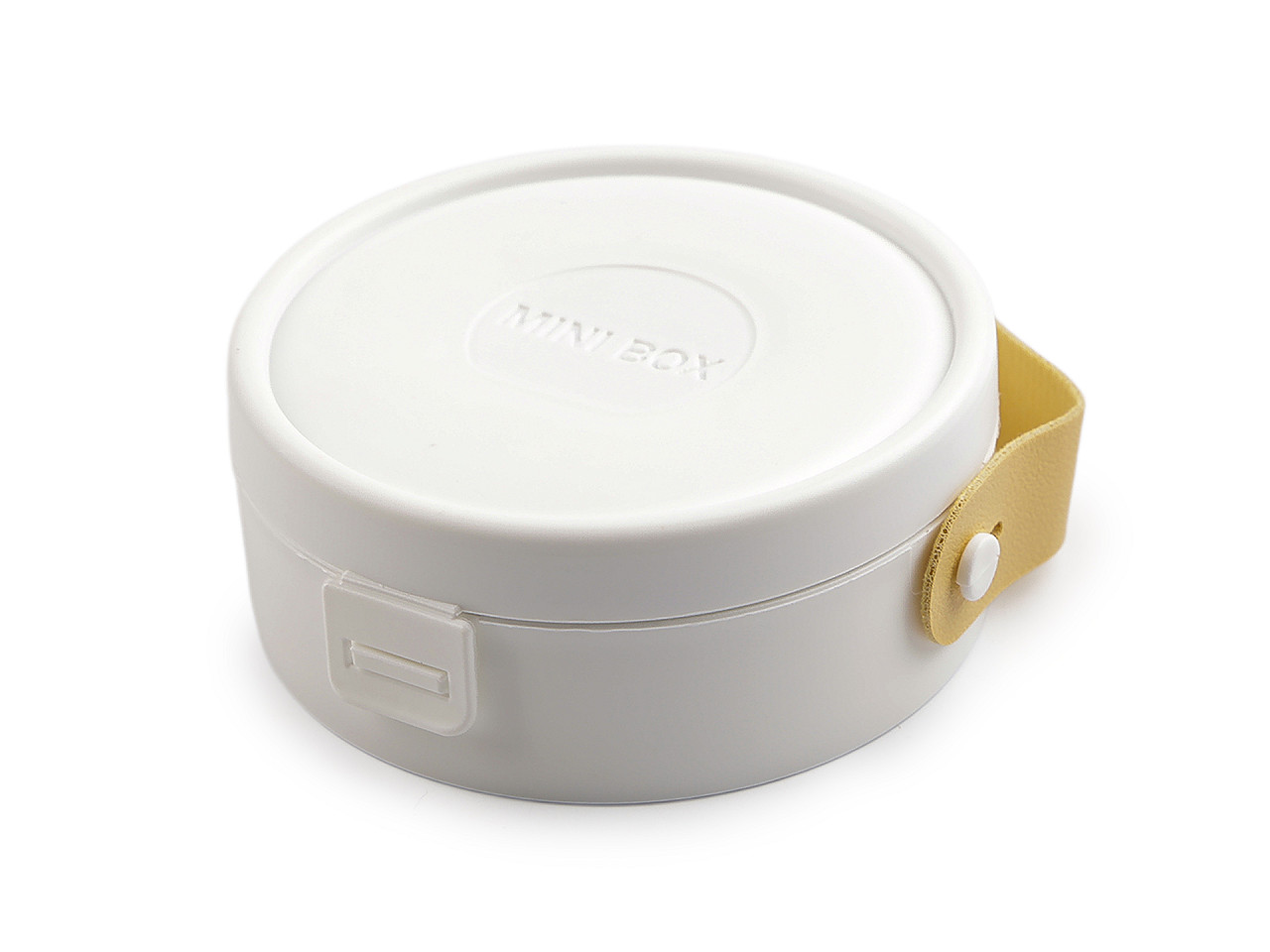 Malá šperkovnica plastová, cestovná 4x9,5 cm