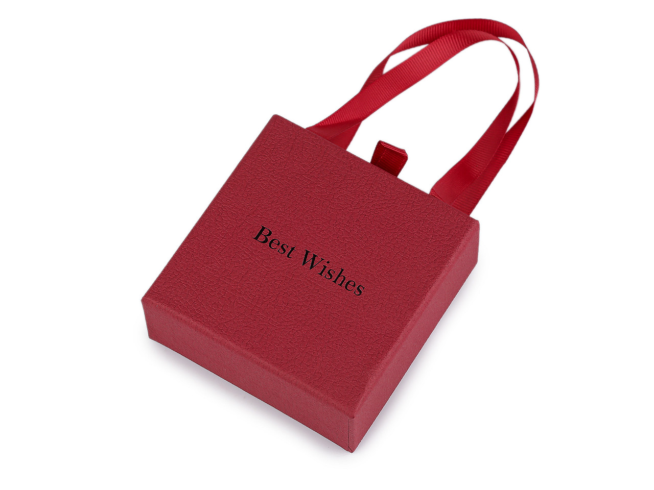 Krabička na šperky s uchem 9x9 cm, malé, 3 olivová zeleň