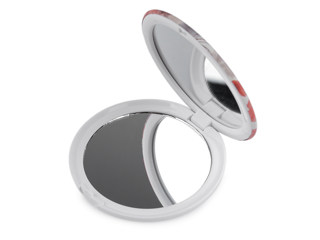 Kosmetické zrcátko květy, velké, mix variant