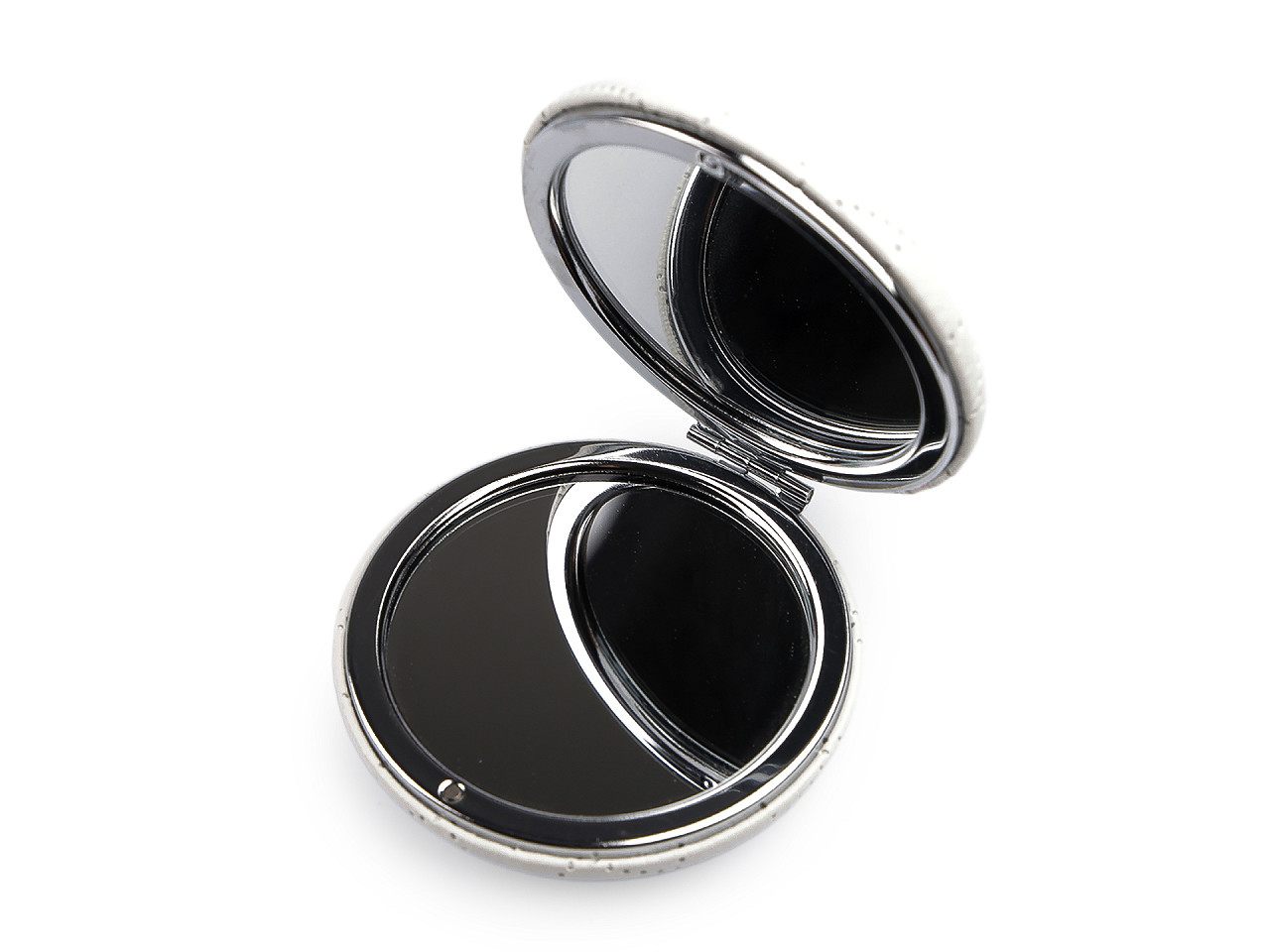 Kosmetické zrcátko, malé, 2 růžová nejsv.