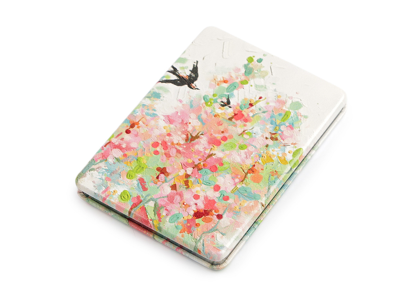 Kosmetické zrcátko květy, velké, mix variant