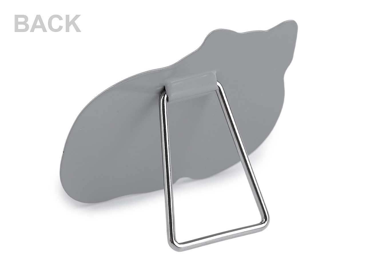 Kosmetické zrcátko se stojánkem kočka, malé, 3 černá