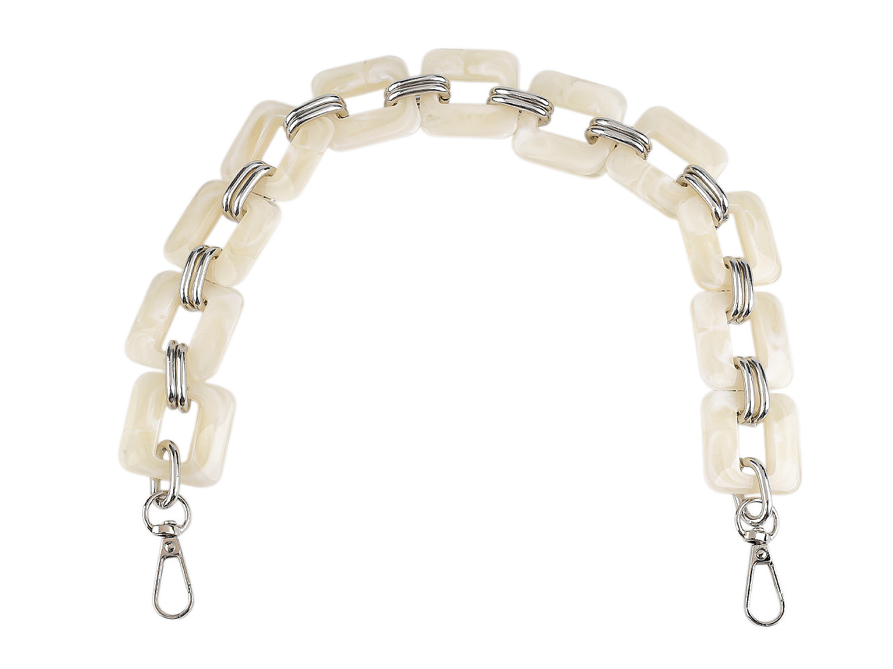 Ucho / reťaz / ozdoba na kabelku, dĺžka 48 cm