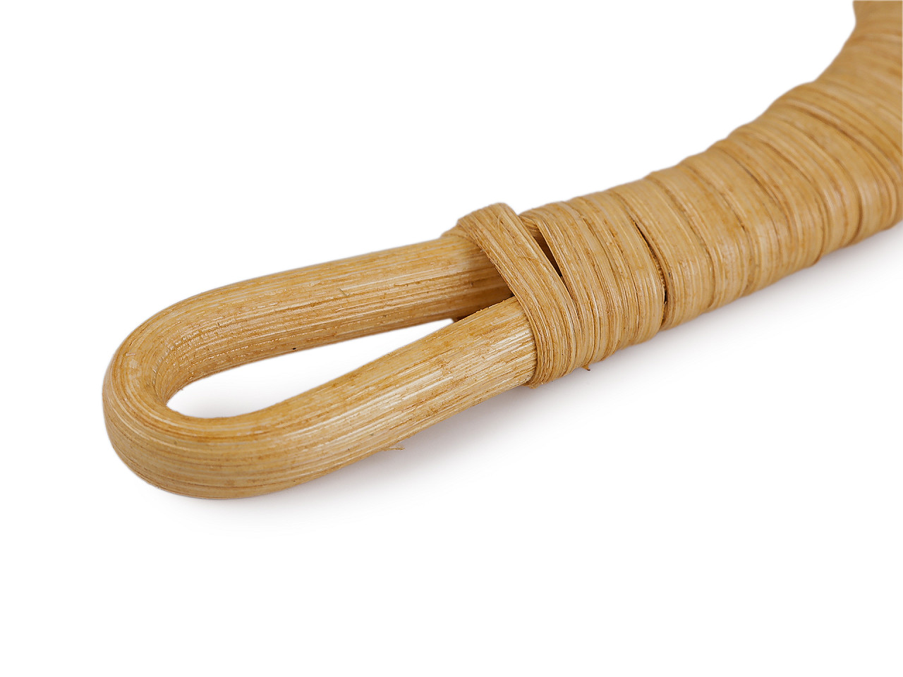 Ratanová ucha na tašky, střední, 1 přírodní stř.