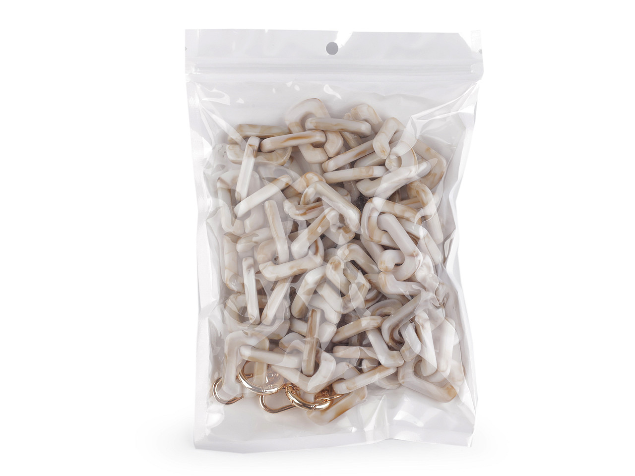 Reťaz na mobilný telefón s karabínou dĺžka 120 cm