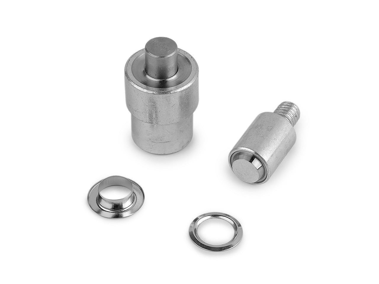 Piston k nýtování kovových, nerezových i mosazných průchodek vnitřní Ø10 mm, střední, barva nikl