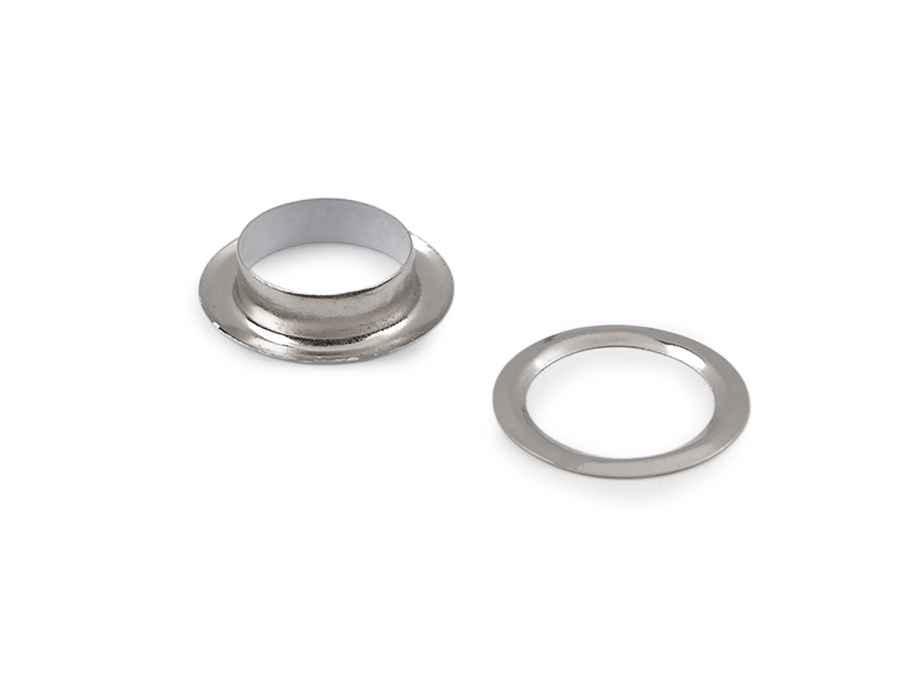 Průchodky s podložkou vnitřní Ø10 mm / vnější Ø15 mm, střední, 1 bílá