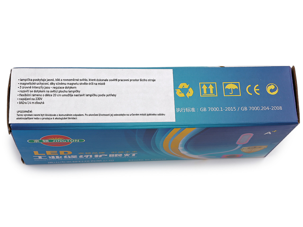 LED světlo magnetické k šicímu stroji, střední, bílá studená