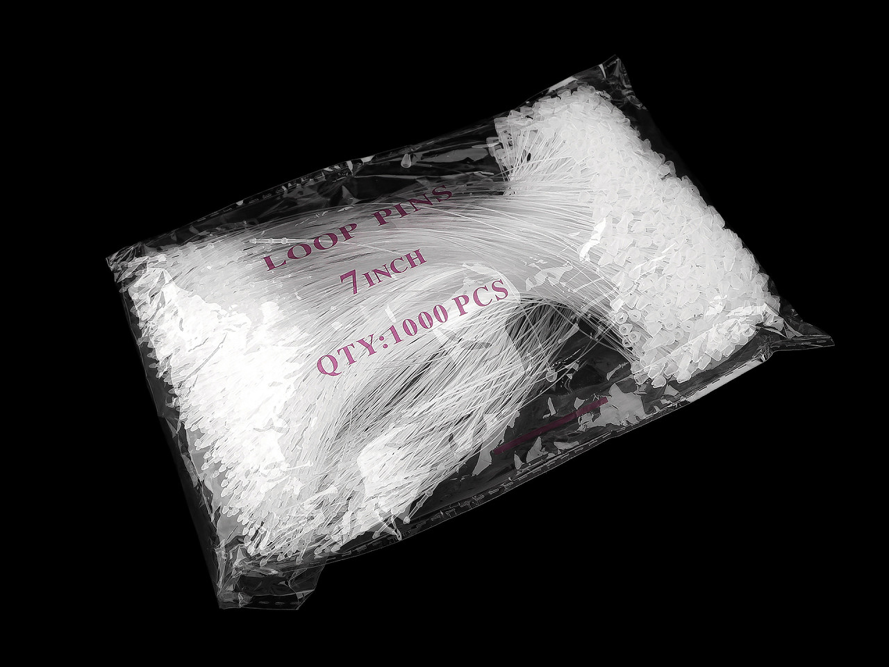 Splinty délka 17 cm na cenovky (1000 ks) ruční, malé, transparent