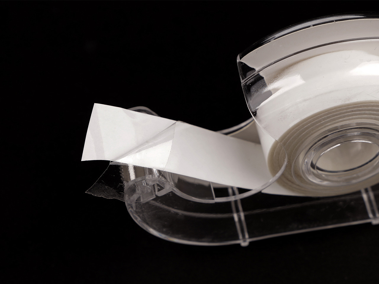 Oboustranná lepicí páska pro dekolt šíře 16 mm, střední, transparent