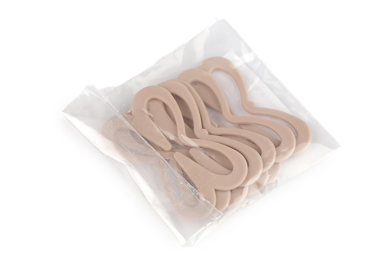 Spona / pomůcka na skrytí ramínek podprsenky, malé, 1 transparent