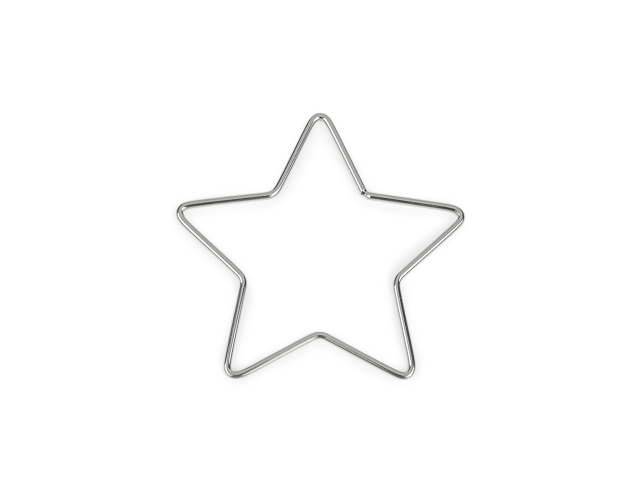 Kovová hvězda Ø10 cm, velké, 2 zlatá
