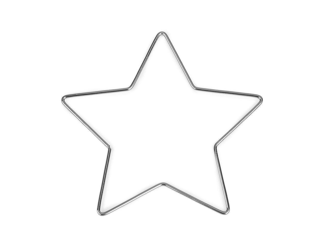 Kovová hvězda Ø12; 15 cm, velké, 2 (12 cm) zlatá