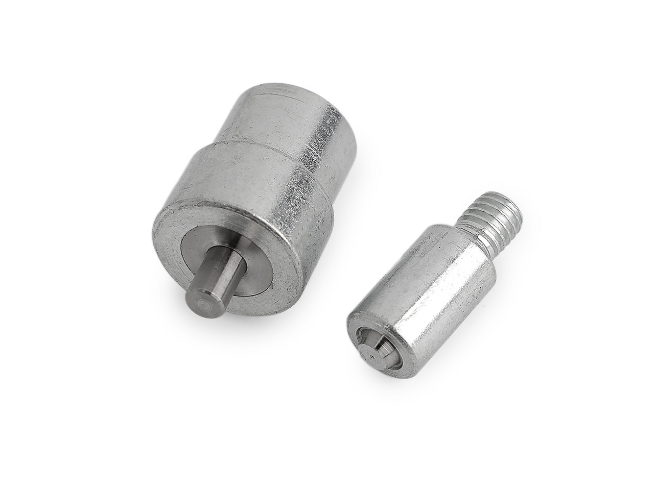 Piston k nýtování kovových, nerezových i mosazných průchodek Ø6 mm, střední, barva nikl