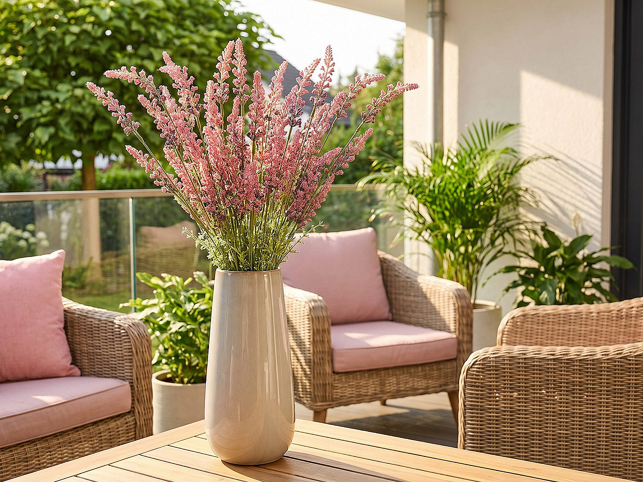 Umělá šalvěj, střední, 3 pink