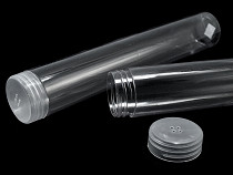 Plastic Tube Container - screw lid;  Ø29 mm