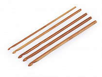 Crochet en bambou, tailles 3 ; 4 ; 4,5 ; 5 ; 5,5