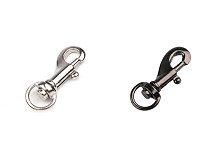 Metal Swivel Eye Snap Hook pulling hole 9 mm