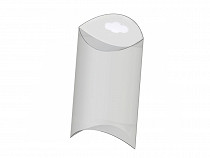 Clear Packaging Box with Hang Hole 5x7 cm