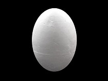 DIY Polystyrene Eggs 6x8 cm solid