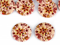 Wooden Buttons FLOWER size 48"