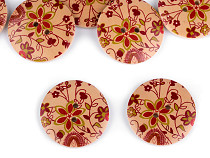 Wooden Buttons FLOWER size 48"