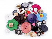 Buttons Sale / mix of patterns and colors