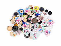 Buttons Sale / mix of patterns and colors