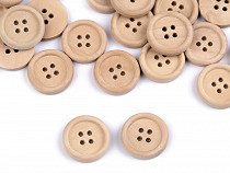 Four-Hole Wooden Button 32"