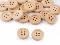 Four-hole Wooden Button 24"