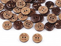 Coconut Button, House size 20