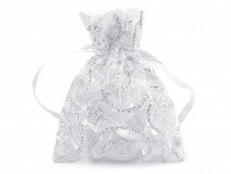 Organza Gift bag 6.5x9 cm with glitters