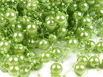 Ghirlandă decorativă perle, Ø12 mm, lungime 130 cm
