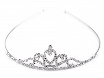 Diadema/tiara imitación de diamantes