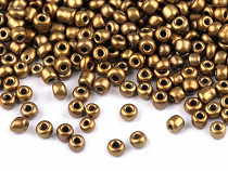 Perles de rocaille métalliques 8/0 - 3 mm