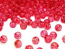 Perles Craquelées, Ø 8 mm