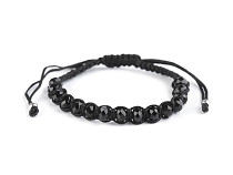 Shamballa Bracelet with Faceted Beads