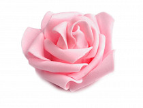 Rose en mousse décorative, Ø 6 cm