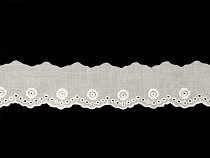 Madeira - Broderie Anglaise Edge Lace Trim width 40 mm